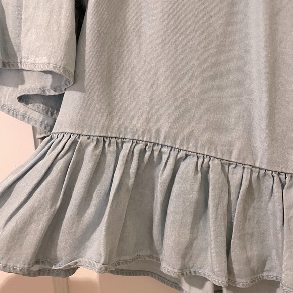 Sanctuary Jean Ruffle Top - Picture 3 of 4